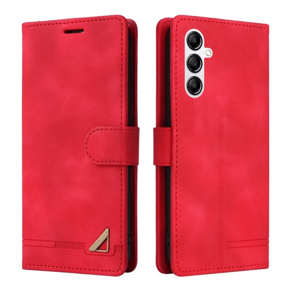 SKALO Samsung A54 5G Lompakkokotelo PU-nahkaa - Punainen Red