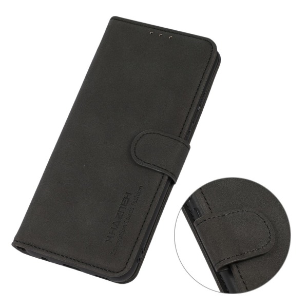 SKALO Sony Xperia 10 V KHAZNEH Pungetui i PU-læder - Sort Black
