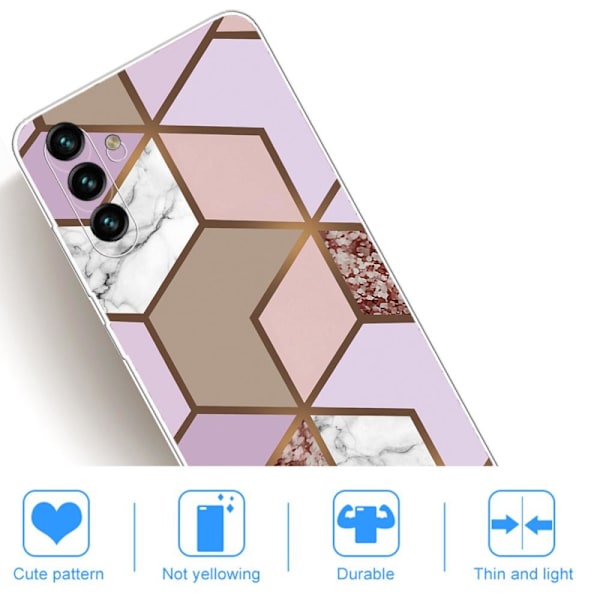 SKALO Samsung A04s 4G Marmori TPU kuori - #8 Multicolor