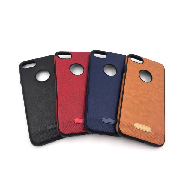 Läderimitation iPhone 7/8 Black