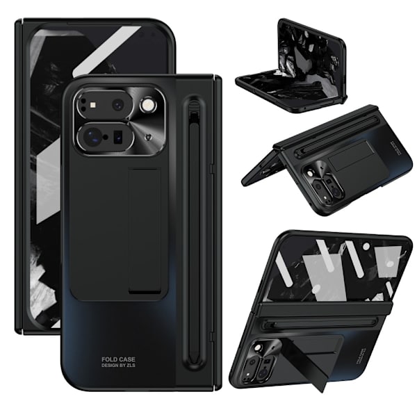 SKALO Google Pixel 9 Pro Fold Hærdet Glas Stylus Pen Cover - Sort Black