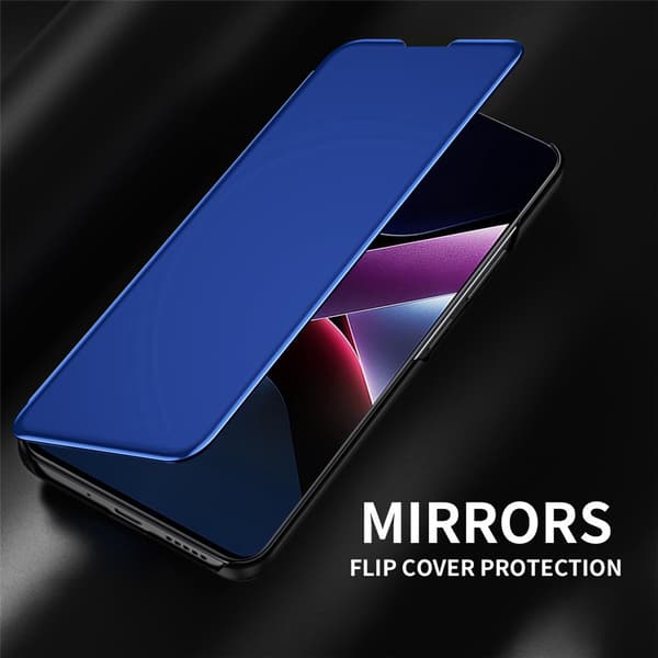 SKALO Clear View Plånboksfodral för Samsung Galaxy A27 5G - Silver Silver