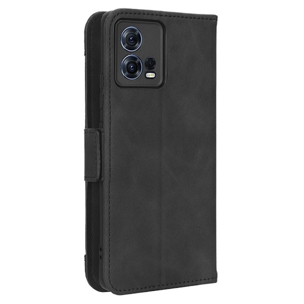SKALO Motorola Edge 30 Fusion 5G 6-FACK Plånboksfodral - Svart Svart