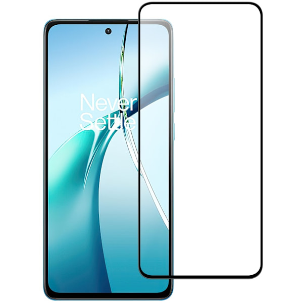 SKALO OnePlus Nord CE4 Lite 5G FULL-FIT Hærdet Glas Skærmbeskyttelse - Sort Black