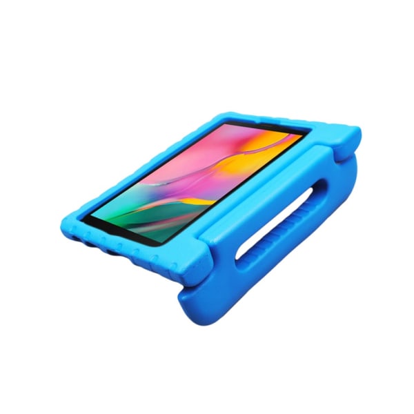 SKALO Samsung Tab A7 Lite Skal med handtag/ställ - Blå Blå