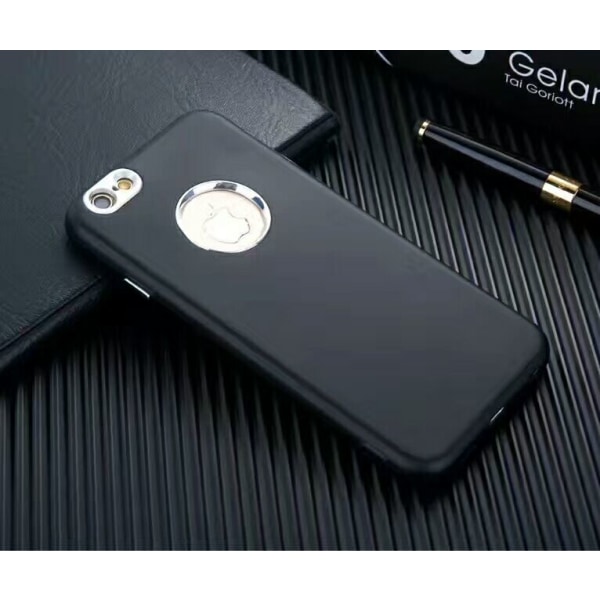 iPhone 7/8 | TPU Shell Metal Buttons - flere farver Black