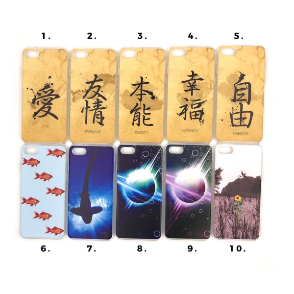 Skal med motiv iPhone 7/8 MultiColor #3