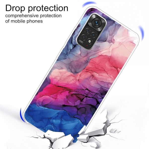 SKALO Xiaomi Redmi Note 11 Pro Marmor TPU-skal - Motiv 3 multifärg