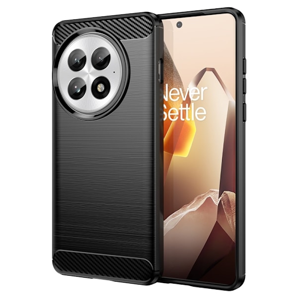SKALO OnePlus 13 Armor Carbon Suojakuori - Valitse väri Black