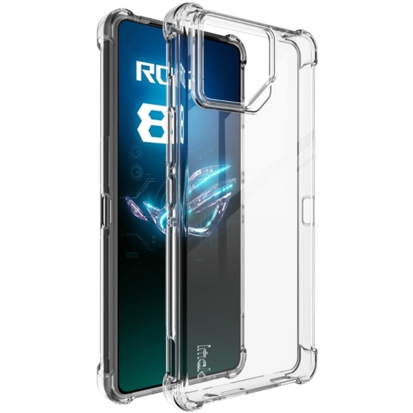 IMAK Asus ROG Phone 8 Pro 5G Erittäin vahva TPU-kuori Transparent