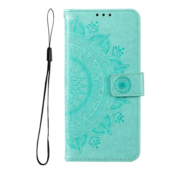 SKALO Samsung A53 5G Mandala lompakkokotelo - Turkoosi Turquoise