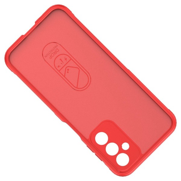 SKALO Samsung A14 4G/5G Rugged Bumpers TPU-Cover Red