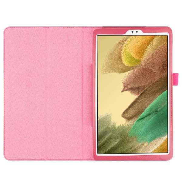 SKALO Samsung Tab A7 Lite Duofold Litchi Flip Cover - Cerise Cerise