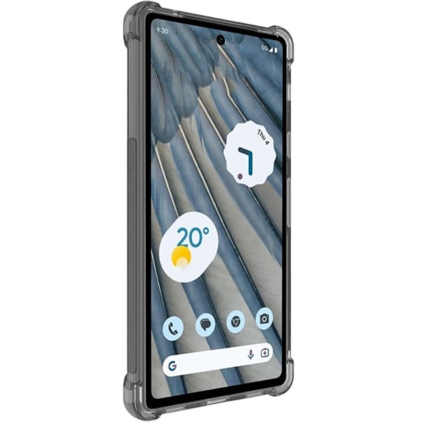 IMAK Google Pixel 7a Ekstra stærk TPU-cover - Sort Black