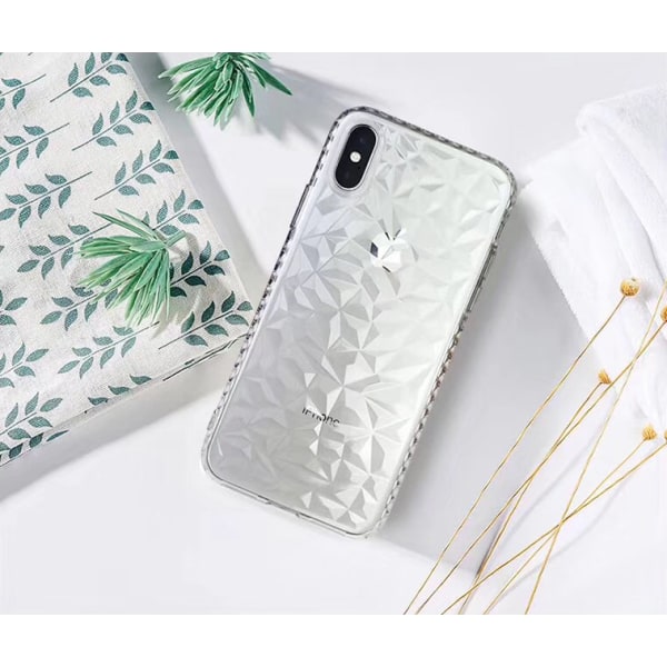 Extra tåligt 3D Diamant TPU iPhone 7/8 PLUS Gold