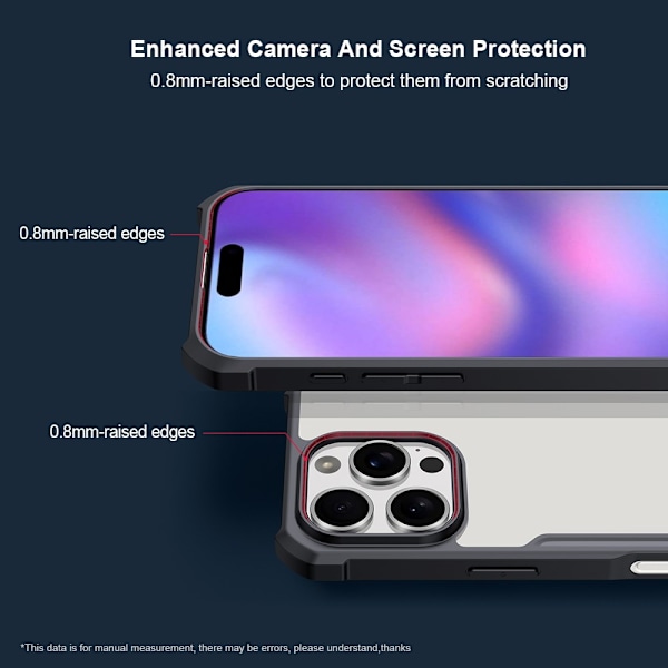 XUNDD iPhone 16 Pro Beatle Series Skal Svart