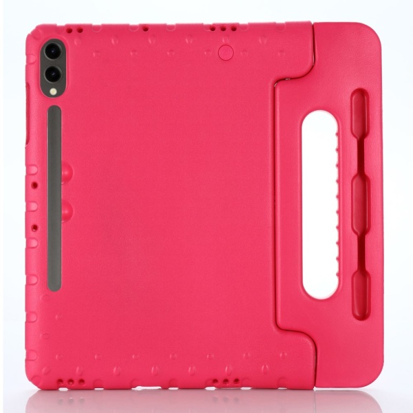 SKALO Samsung Tab S9+/S9+ FE Cover med håndtag/stativ - Pink Pink