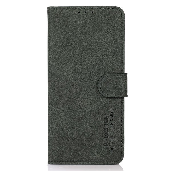 SKALO Xiaomi Redmi 14C KHAZNEH Plånboksfodral i PU-Läder - Grön Grön
