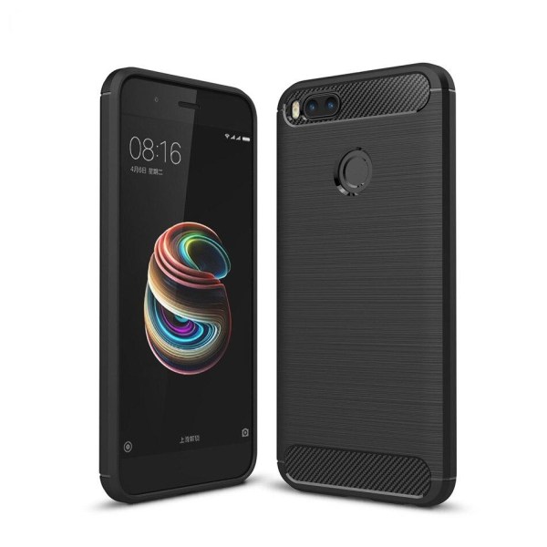 Stöttåligt Armor Carbon TPU-skal Xiaomi Mi A1 Red