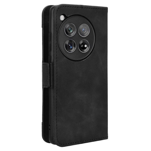 SKALO OnePlus 12R 5G 6-RUM Pungetaske - Sort Black
