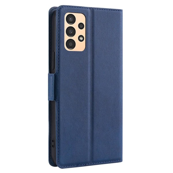 SKALO Samsung A13 4G Ultratynd Premium Wallet Case - Blå Blue