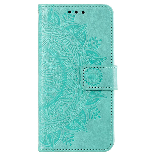 SKALO Sony Xperia 10 VI Mandala Plånboksfodral - Turkos Turkos