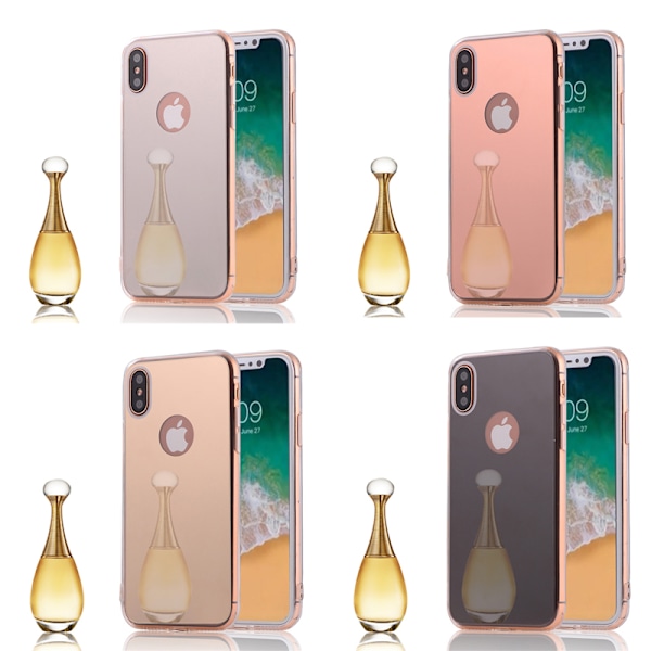 Spegelskal iPhone XS Max - fler färger Silver