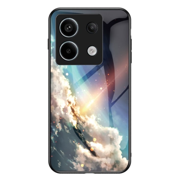 SKALO Xiaomi Redmi Note 13 Pro 5G Sky Härdat Glas TPU-skal - Motiv 2 multifärg