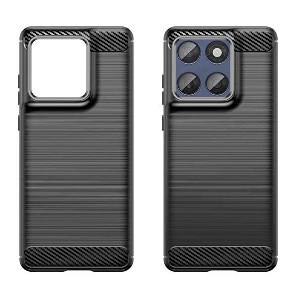 SKALO Motorola Edge 60 Armor Carbon Skal - Fler färger Svart