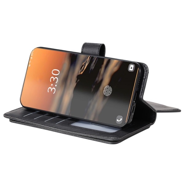 SKALO Samsung S23 Ultra 10-FACK Plånboksfodral - Svart Svart