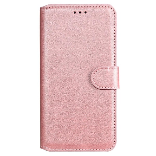 SKALO Samsung A22 5G Klassiskt Plånboksfodral - Roséguld Rosa guld