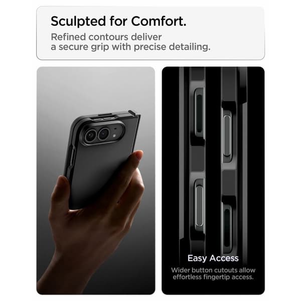 Spigen Tough Armor Mag MagSafe Cover til iPhone Duo - Sort Black