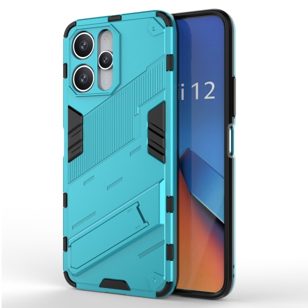 SKALO Xiaomi Redmi 12 4G/5G Hybrid BIBERCAS Cover - Turkis Turquoise