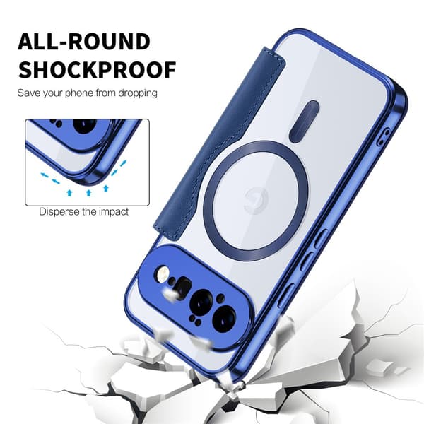 SKALO Slim Cover til Google Pixel 11 - Blå Blue