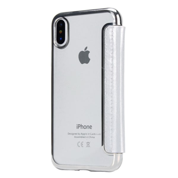 iPhone X/XS Plånboksfodral TPU Ultraslim design - fler färger Rosa