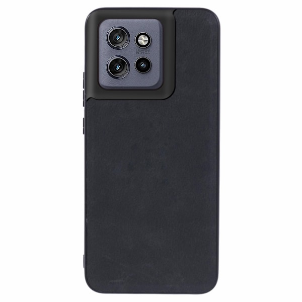 Motorola Edge 50 Neo 5G SKALO PU-læder hybridskal Sort Black