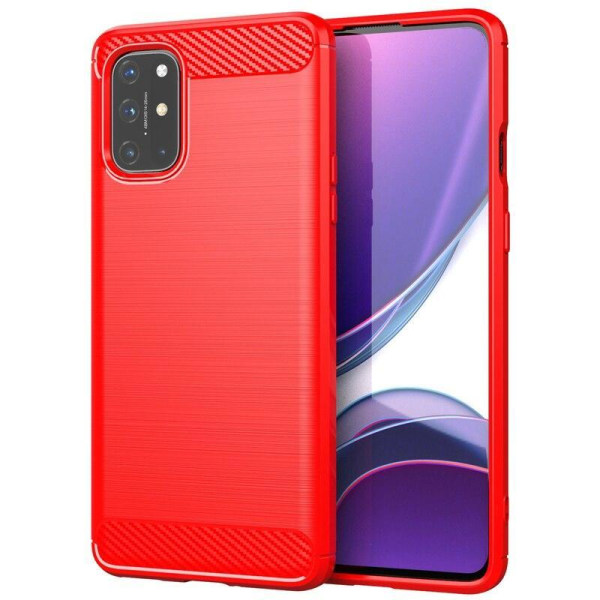 Iskunkestävä Armor Carbon TPU-kotelo Samsung A02s - enemmän värejä Red