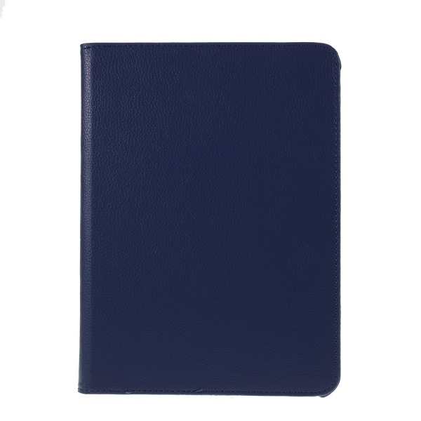 SKALO iPad Pro 12.9 (Gen 4/5/6) 360 Litchi Suojakotelo - Tummans Dark blue
