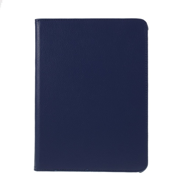 SKALO iPad Pro 12.9 (Gen 4/5/6) 360 Litchi Suojakotelo - Tummansininen Dark blue