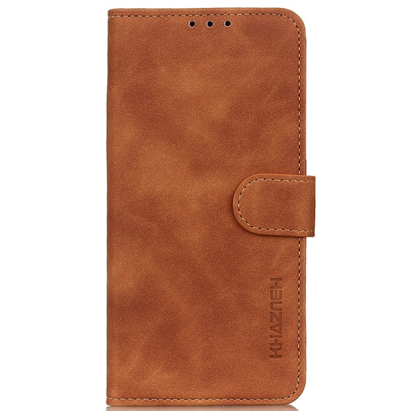 SKALO OnePlus 12 5G KHAZNEH Plånboksfodral i PU-Läder - Brun Brun