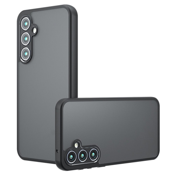 SKALO Samsung S25+ Skin-touch Hybrid Skal - Svart Svart
