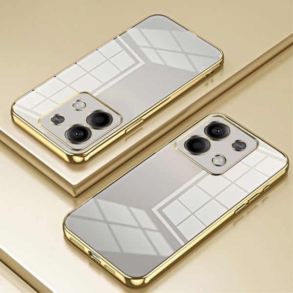 SKALO Xiaomi Redmi Note 13 5G Electroplating Color Skal - Guld Guld