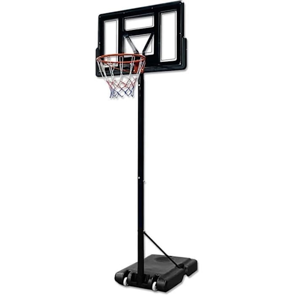 Basketkorg utomhus Basketram för barn och vuxna - Justerbar höjd 135 - 305 cm Basketstativ inomhus