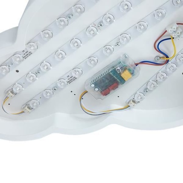 48W LED-takljus Moln Taklampa Dimbar med fjärrkontroll Modern molnlampa för barnkammare i sovrummet