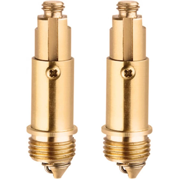 Op Up Click Clack -messinkitulppa, vaihtoruuvimostalle lavuaarin ja kylpyammeen viemäritulpalle (2 kpl) 2pcs 2pcs
