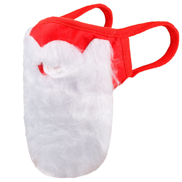Julenisse skjegg Ansiktsmasker Julenisseskjegg Cosplay-kostyme til fest