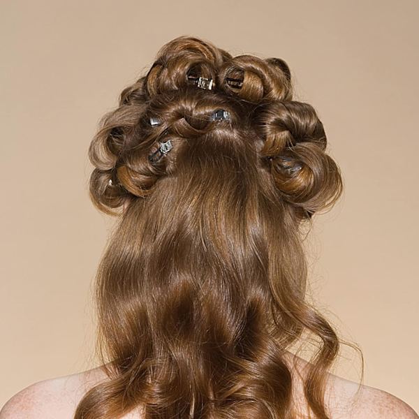 50 stk Dobbelt-Tand Pin Curl Clips 1,8 tommer Setting Section Hårklemmer Metal Sølv Hårnåle Styling Klemmer til Salon Hårforlængelser, DI Silver