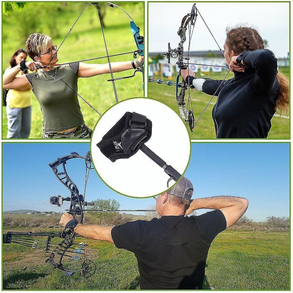 Bueskyting Utgivelse Compound Bueskyting Utgivelseshjelp Trigger Justerbar Håndleddsrem Trigger For Skyting Tilbehør Verktøy M9l2