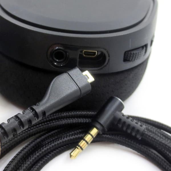 200 cm langt anti-aging kabel til Arctis 3/5/7/Pro gaming-hovedtelefoner
