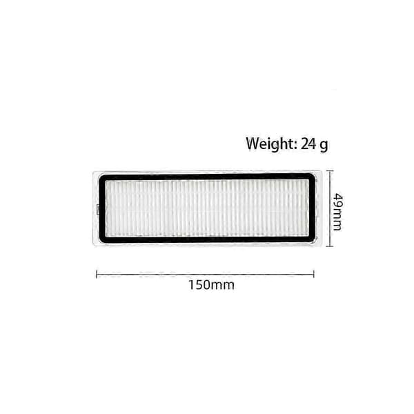 4 stk. HEPA-filter til 2C STYTJ03ZHM robotstøvsuger reservedele JP